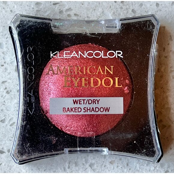 Kleancolor American Eyedol Wet/Dry Baked Eyeshadow Set Burgundy & Fuchsia - Picture 7 of 9